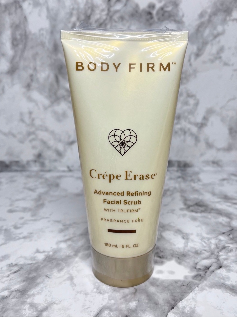 Body Firm CREPE ERASE Advanced Refining Facial Scrub 2 oz/60 ml NEW Sealed